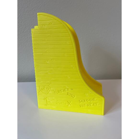 LOL Surprise Doll YELLOW SLIDE Skate Park Clubhouse Dollhouse Replacement Part - Picture 1 of 4